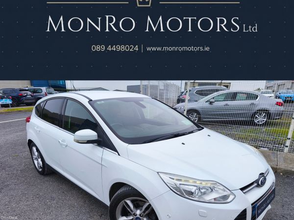 Ford Focus Hatchback, Petrol, 2014, White