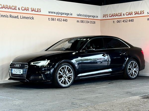 Audi A4 Saloon, Diesel, 2017, Black