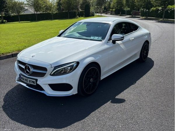 Mercedes-Benz C-Class Coupe, Diesel, 2016, White