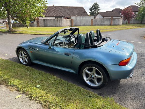 BMW Z3 Convertible, Petrol, 1999, Blue