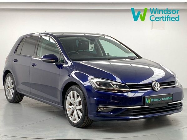 Volkswagen Golf Hatchback, Petrol, 2018, Blue