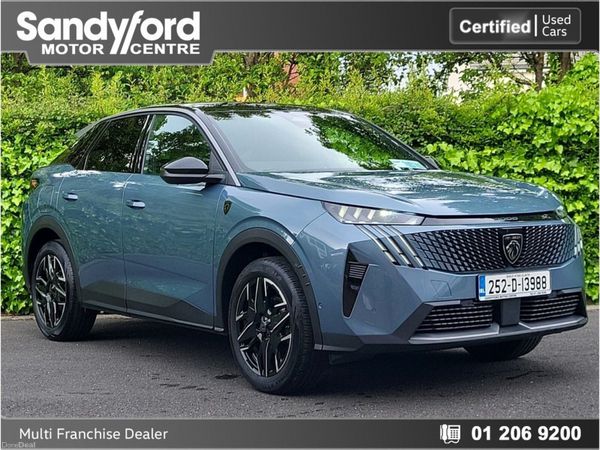 Peugeot 3008 SUV, Petrol Hybrid, 2025, Blue