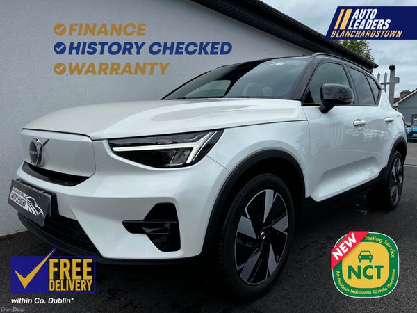 Volvo XC40 SUV, Electric, 2024, White