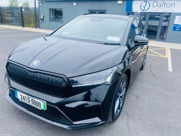 Skoda Enyaq SUV, Electric, 2024, Black