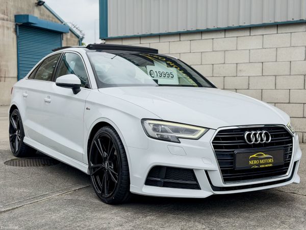 Audi A3 Saloon, Petrol, 2017, White