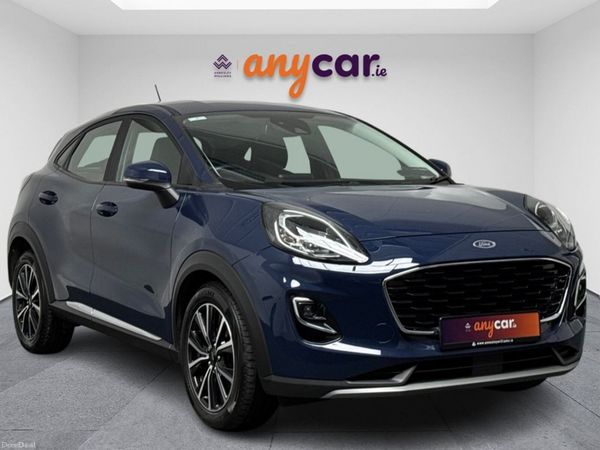 Ford Puma MPV, Petrol Hybrid, 2020, Blue