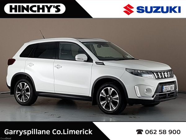 Suzuki Vitara SUV, Petrol Hybrid, 2023, White
