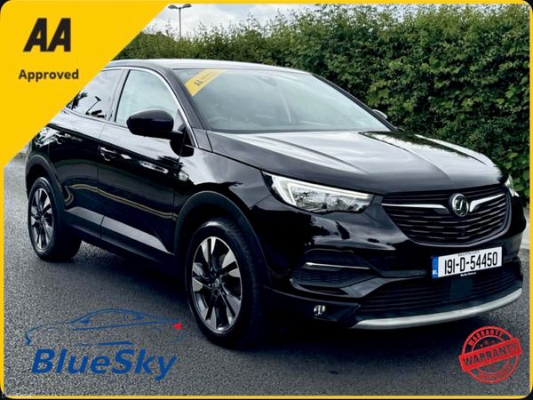 Vauxhall Grandland X Hatchback, Petrol, 2019, Black
