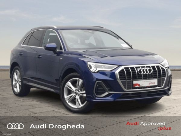 Audi Q3 SUV, Petrol Plug-in Hybrid, 2024, Blue