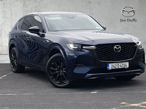 Mazda CX-60 SUV, Petrol Plug-in Hybrid, 2024, Blue