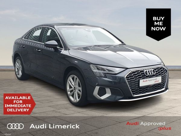 Audi A3 Saloon, Petrol, 2022, Grey