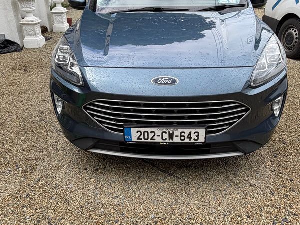 Ford Kuga SUV, Petrol Hybrid, 2020, Blue