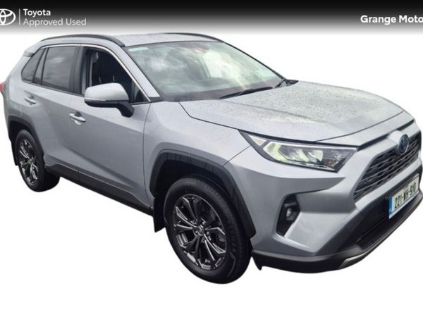 Toyota RAV4 SUV, Petrol Hybrid, 2022, Silver