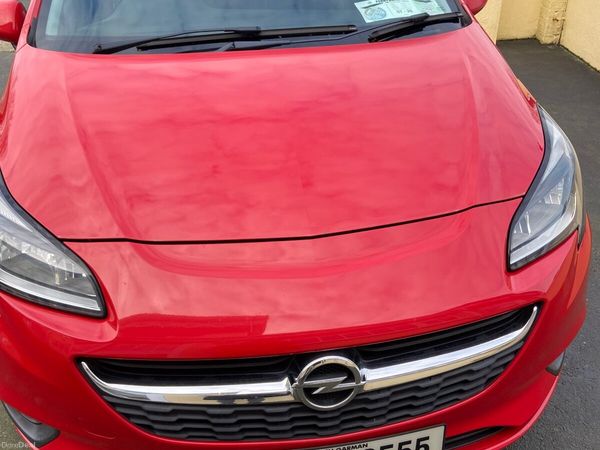 Opel Corsa Hatchback, Petrol, 2015, Red
