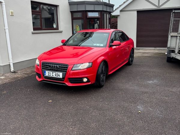 Audi A4 Saloon, Diesel, 2011, Red