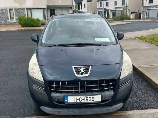 Peugeot 3008 MPV, Diesel, 2011, Blue