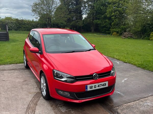 Volkswagen Polo Hatchback, Diesel, 2012, Red