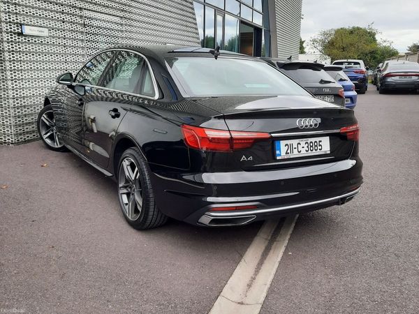 Audi A4 Saloon, Diesel, 2021, Black