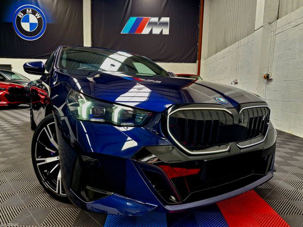 BMW i5 Saloon, Electric, 2024, Blue