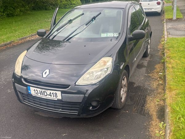 Renault Clio Hatchback, Ethanol Petrol, 2012, Black