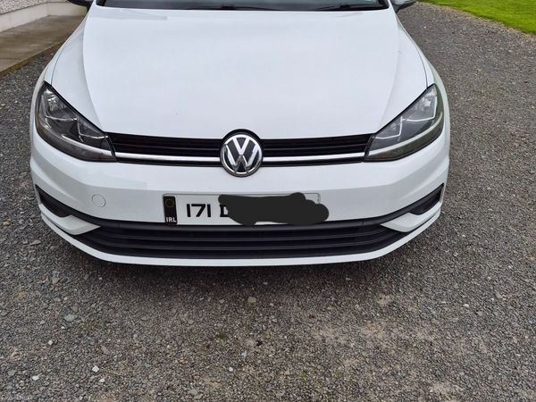 Volkswagen Golf Hatchback, Diesel, 2017, White
