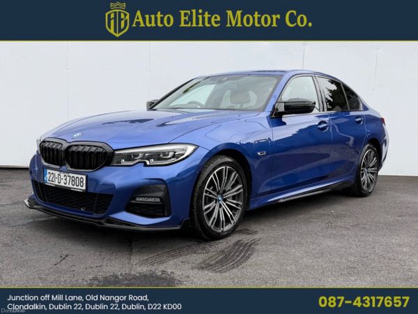 BMW 3-Series Saloon, Petrol Plug-in Hybrid, 2022, Blue