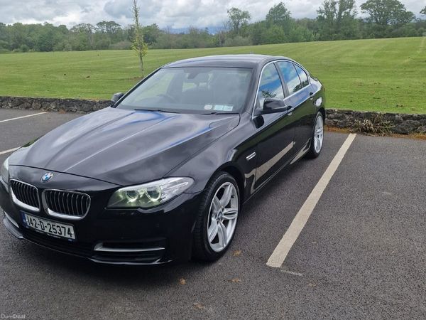 BMW 5-Series Saloon, Diesel, 2014, Black