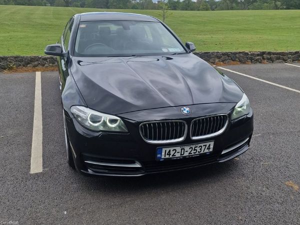 BMW 5-Series Saloon, Diesel, 2014, Black