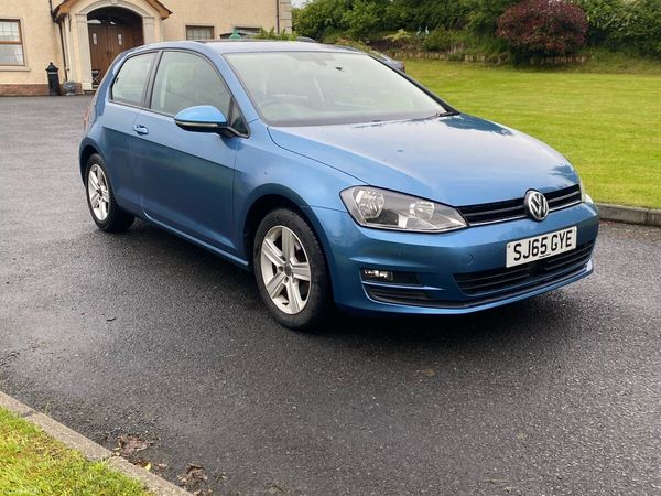 Volkswagen Golf Hatchback, Diesel, 2015, Blue
