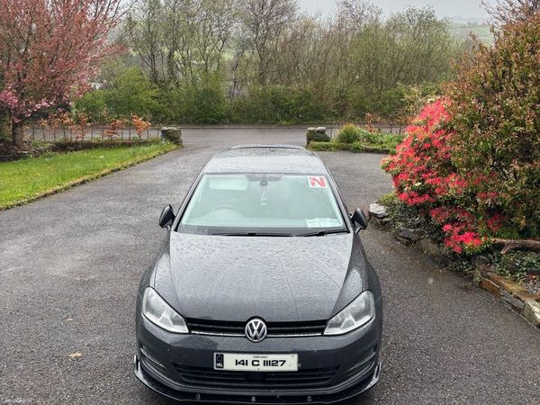 Volkswagen Golf Hatchback, Diesel, 2014, Grey