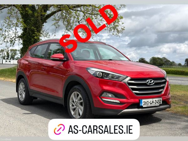 Hyundai Tucson SUV, Diesel, 2016, Red