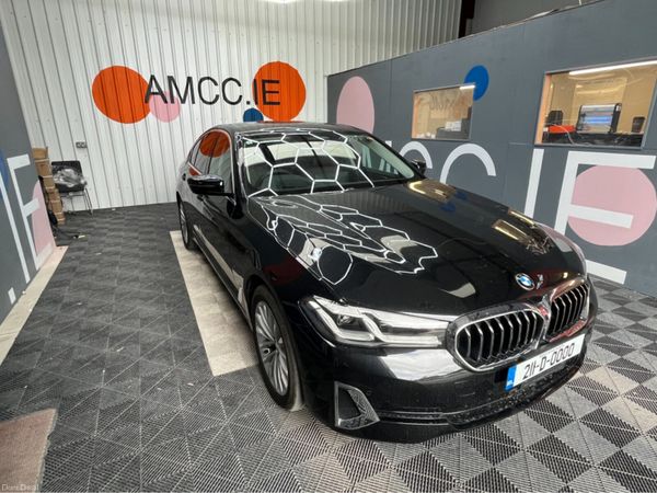 BMW 5-Series Saloon, Petrol Plug-in Hybrid, 2021, Black