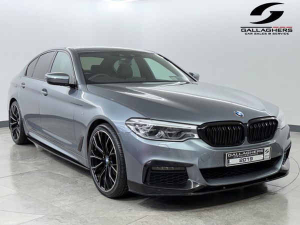 BMW 5-Series Saloon, Diesel, 2019, Blue