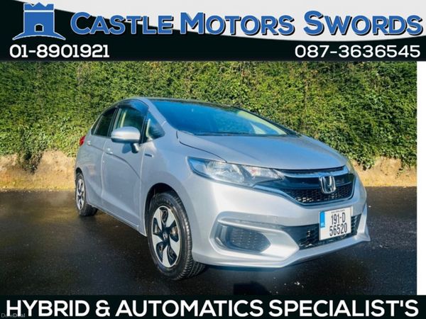 Honda Fit Hatchback, Petrol Hybrid, 2019, Silver
