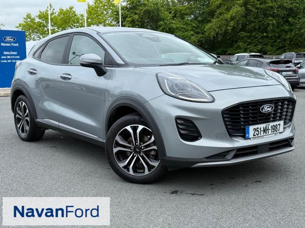 Ford Puma SUV, Petrol Hybrid, 2025, Silver