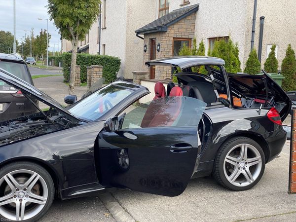 Mercedes-Benz SLK Convertible, Petrol, 2008, Black
