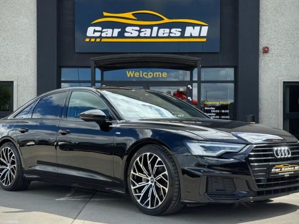 Audi A6 Saloon, Diesel Hybrid, 2022, Black
