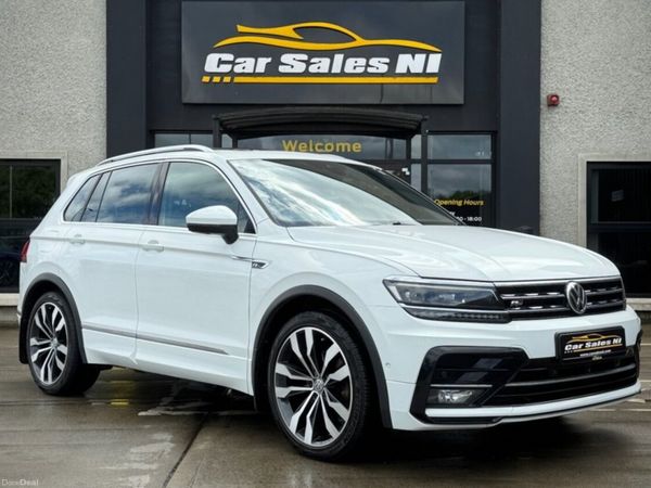 Volkswagen Tiguan SUV, Diesel, 2019, White