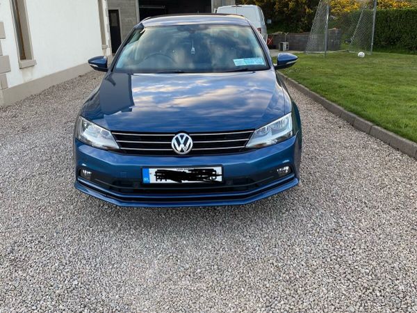 Volkswagen Jetta Saloon, Diesel, 2017, Blue