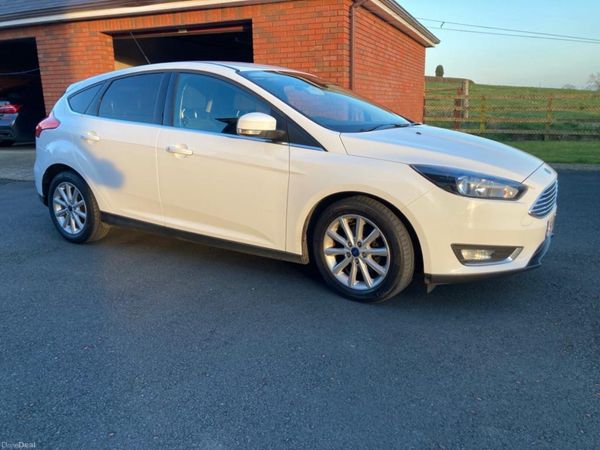 Ford Focus Hatchback, Diesel, 2016, White