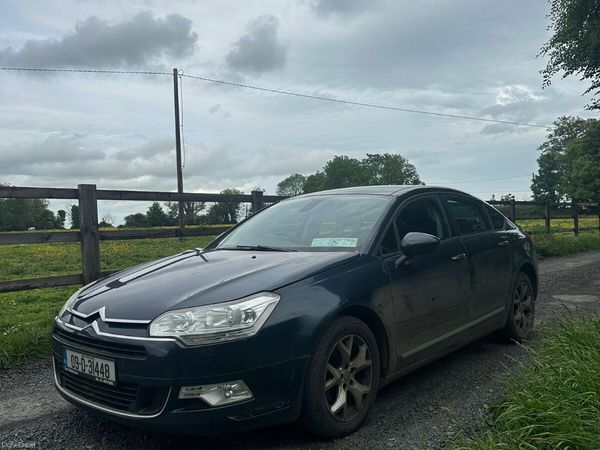 Citroen C5 Saloon, Diesel, 2009, Blue