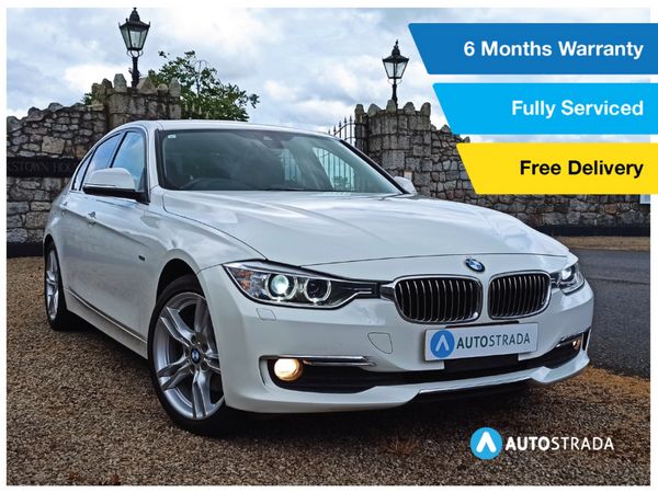 BMW 3-Series Saloon, Diesel, 2014, White