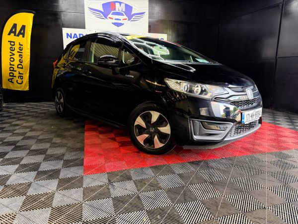Honda Fit Hatchback, Petrol Hybrid, 2017, Black