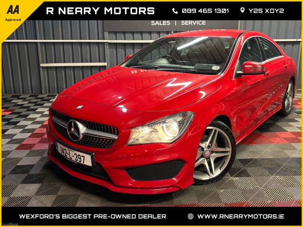 Mercedes-Benz CLA Saloon, Diesel, 2014, Red