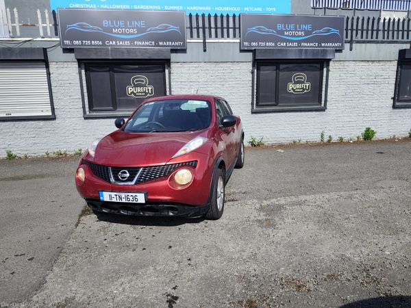 Nissan Juke SUV, Diesel, 2011, Red