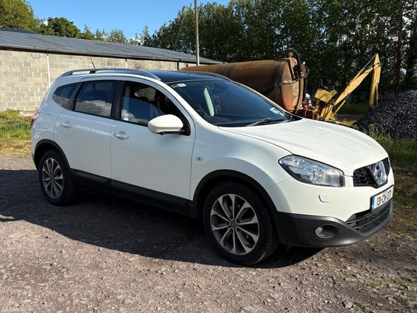 Nissan Qashqai+2 Hatchback, Diesel, 2013, White