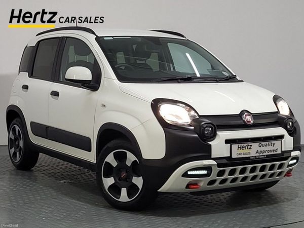 Fiat Panda Hatchback, Petrol Hybrid, 2023, White
