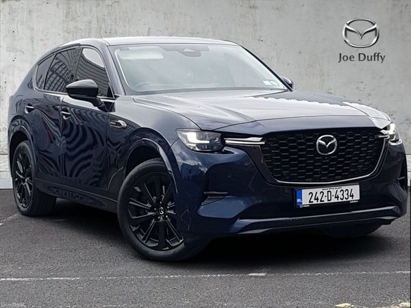 Mazda CX-60 SUV, Petrol Plug-in Hybrid, 2024, Blue