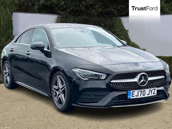 Mercedes-Benz CLA Saloon, Petrol, 2020, Black
