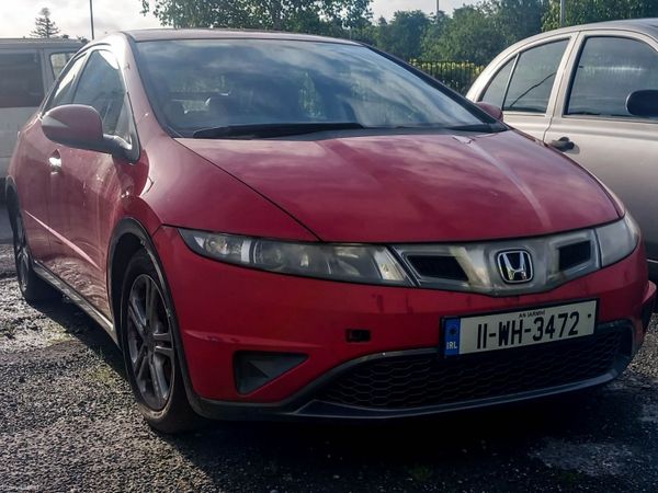 Honda Civic Hatchback, Petrol, 2011, Red